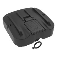 Бак для душа Rostok Ok 250 л с подогревом чёрный 2014.0250.899.001