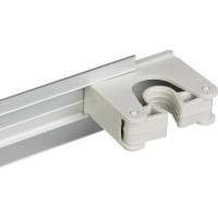 Резиновый зажим NV 75 мм, серый NV-09003-1S