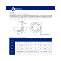 Фланцевая гайка STEELREX DIN 6923, цинк, М6, 150 шт. 0224006000B500015064