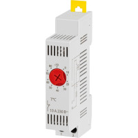 Модульный термостат TDM ELECTRIC ТМ-2 NC (обогрев) на DIN-рейку, 10 А, 230 В, от -10 до +80 C SQ0832-0055