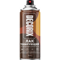 Аэрозольный лак Decorix тонирующий, 520 мл, дуб 0119-03 DX