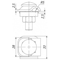 Соединитель быстрого монтажа Protectpro оцинк.(малый) 6001