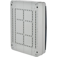 Корпус пластиковый IEK TEKFOR КМПн-54 IP65 черная прозрачная дверь TF5-KP72-N-54-65-K03-K02
