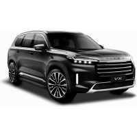 Пороги на автомобиль Rival "Premium-Black" для Exeed VX I 2020-н.в. A193ALB.0906.1