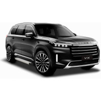 Пороги на автомобиль Rival "Silver" для Exeed VX I 2020-н.в. F193AL.0906.1