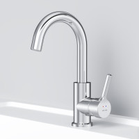 Смеситель для раковины с поворотным изливом AM.PM X-Joy S хром F85B02700