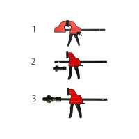 Прижим верстачный WOODWORK вертикальный для отверстия 20 мм BCB-2560