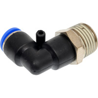 Фитинг цанговый угловой 10 мм, наружная резьба 1/2, пластик, тип PL, 10 шт TITAN LOCK TLP-PL10-04_10