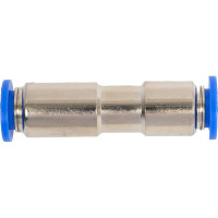 Фитинг цанговый прямой соединительный с клапаном для трубок с наружным диаметром 8 мм SHPI CVPU 08