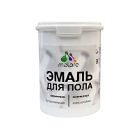 Эмаль для пола акриловая MALARE экологичная без запаха, износостойкая, быстросохнущая, полуглянцевая, голубая пихта, 2 кг. ЭПОЛГОППГ0200