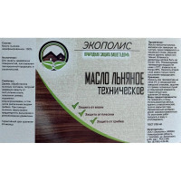 Масло льняное техническое Экополис 1 л mlt1