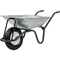 Одноколесная тачка Gigant  разборная (в коробке) с алюминиевым кузовом 75л ZAW-04