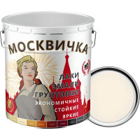 Эмаль Москвичка ПФ-133 белая 25 кг 4620105773041