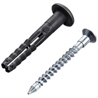 Дюбель-гвоздь полипр. гриб. Tech-Krep 6x40 (100 шт) - пакет ECOPLAST 153688