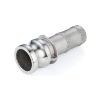 Камлок неражавеющий тип E TITAN LOCK серия EcoLine ниппель с хвостовиком 1, TL100ESS-EL