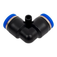 Фитинг угловой для пластиковых трубок Partner 8мм PA-SPV08(9377)