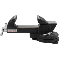 Тиски стальные поворотные с наковальней Rockforce 5 (125мм) RF-6540105(60513)