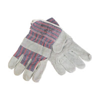Перчатки монтажные спилковые комбинированные SAMGRUPP р.10,5/XL, 36 пар, SAMC-074000002-36