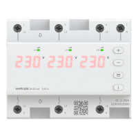 Трехфазное реле напряжения Welrok D6-63 red 4660251140410