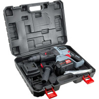 Аккумуляторный перфоратор беcщеточный Profipower MKDHR-18V (Li-ion-1шт, 4.0Ач, 1,9Дж, 3 режима, З/У, кейс) T0058