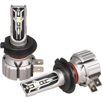 Лампa светодиодная H7, 12В, 17Вт, 6000К (Белый), 4000Лм, для рефлектора и линз, комплект 2шт. STANDART Airline AEAR007