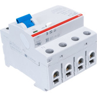 Выключатель дифференциального тока ABB 4 модуля F204 АС-40/0,1 2CSF204001R2400