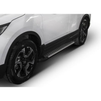Алюминиевые пороги Bmw-Style круги Rival для Honda CR-V V 2017-н.в., 2 шт., D173AL.2103.1