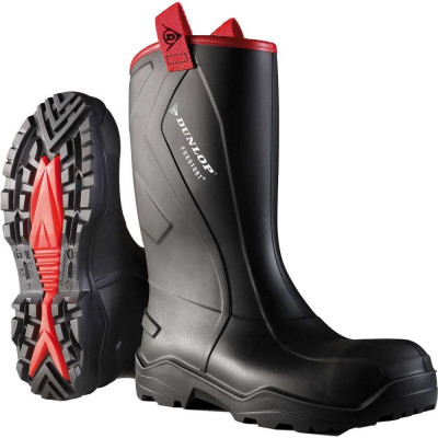 Сапоги DUNLOP PUROFORT RUGGED FULL SAFETY мужские, 45, 8713197044970