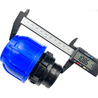 Муфта ПНД соединительная 50 - ВР 1 1/4" Boutte 2229118