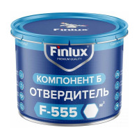 Полиуретановая эмаль 2К Finlux F-555 CorrozoStop черный, 6 кв.м 4603783206360