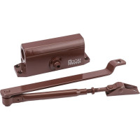 Дверной доводчик DORF economy l-8222 45 кг, коричневый, 1 к - 1 шт. eco L8222_brown_eco