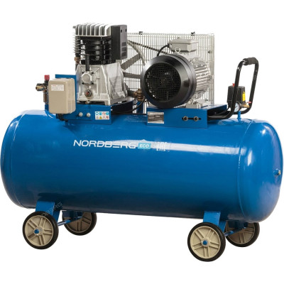 Поршневой компрессор с ременной передачей 380В NORDBERG NCE300/810