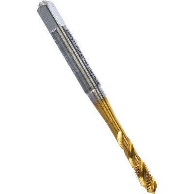 Машинный метчик М5 DIN371 6H TiN HSS-E тип N NORGAU 013130005