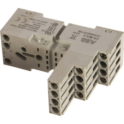 Логический цоколь ABB CR-M2LS для реле CR-M 2ПК 1SVR405651R1100