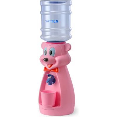 Кулер VATTEN kids Mouse Розовый со стаканчиком 5593