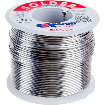 Припой (1 мм, 0.25 кг, Sn63/Pb37, FC5000 флюс RMA) ASAHI 00-00000308