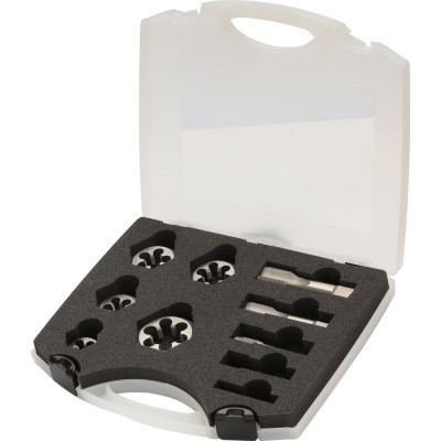 Резьбонарезной набор Bucovice Tools OS-1 HSS, 10 предметов, трубная резьба 340220