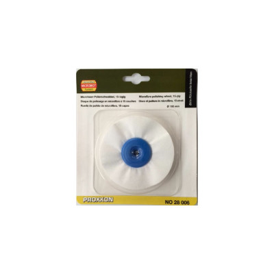 Круг полировальный из микрофибры (100 мм; 15 слоев) Proxxon PR- 28006