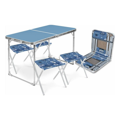 Набор складной мебели Nika голубой ССТ-К2/4