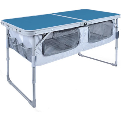 Складной стол Nika 3П голубой ССТ-3П/4