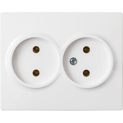 Двухместная розетка BYLECTRICA МАСТЕР РС16-0041