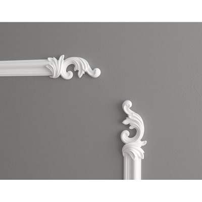 Декоративный элемент Decor-Dizayn к молдингу DD301 165Х71Х25 мм 2 шт H1-DD301 LR