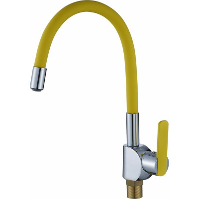 Смеситель для кухни Potato с гибким изливом, крепление гайка P58238-10