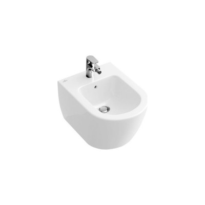 Подвесное биде Villeroy & Boch Subway 2.0 шгв 375x565x280 цвет биде-альпийский белый 54000001