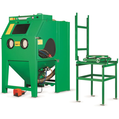 Абразивоструйная кабина эжекторного типа с поворотным столом на тележке CONTRACOR CAB-110ST 10215111