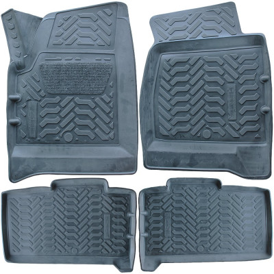 Внутрисалонные коврики REDMARK УАЗ-3163 Patriot 2014- к-т полиуретан, с подпятником RM64035