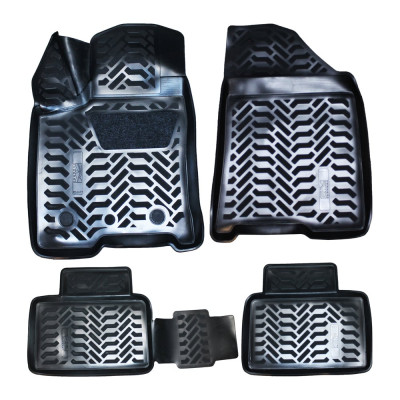 Коврики внутрисалонные REDMARK ВАЗ-2180 Lada Vesta 2015- к-т (3D с подпятником, полиуретан) RM64038