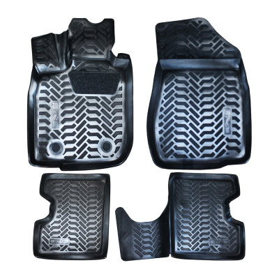 Коврики внутрисалонные REDMARK Lada Largus без 3-го ряда 2012- к-т (полиуретан) RM64028