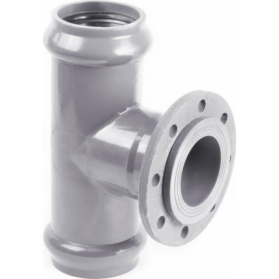 Тройник ХЕМКОР с металлическим фланцем 11080 мм 90 градусов 2181140 44849