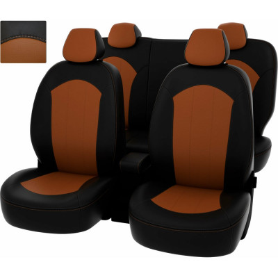 Чехлы PSV для Hyundai Solaris I 2010-2017 г.в. Hb св 134273